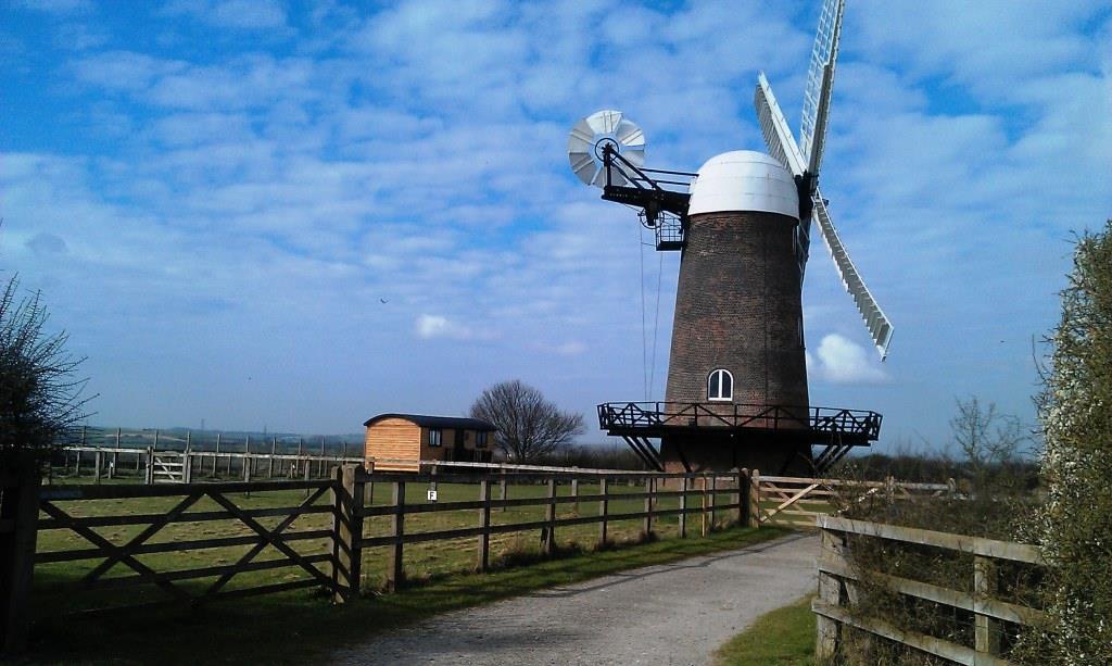 Wilton Windmill 2012-04 Site, Shepherd Hut & Picnic Area c