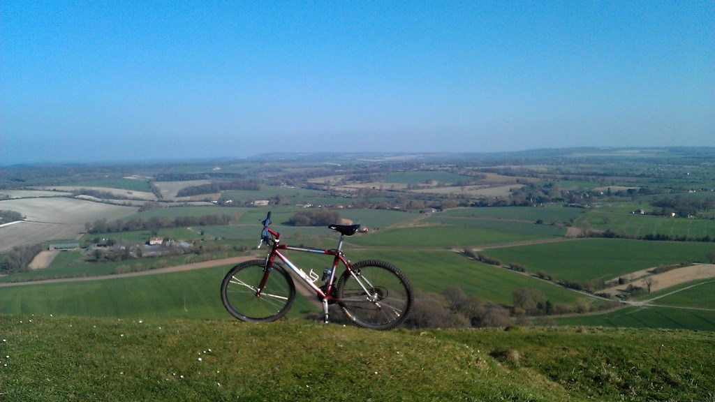 Slider Wootton Rivers Bike on Martinsell Hill