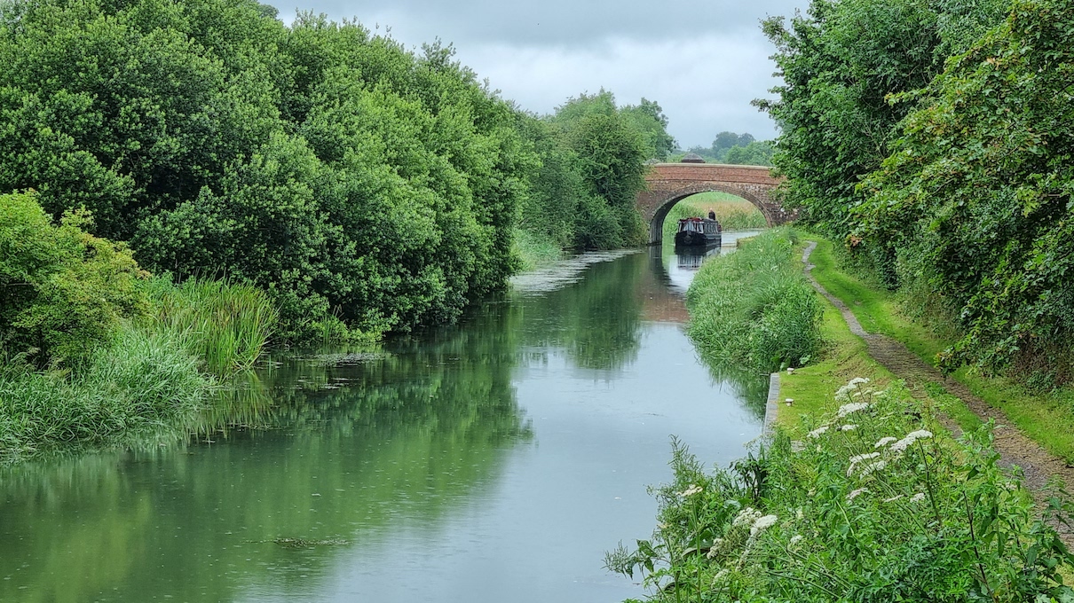 Kennet & Avon Canal Boat between Bedwyn & Crofton c