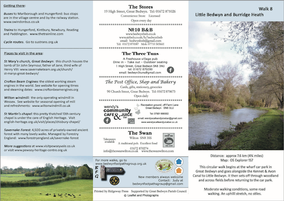 BFG 2023-04 Walk 8 Little Bedwyn Burridge Heath c