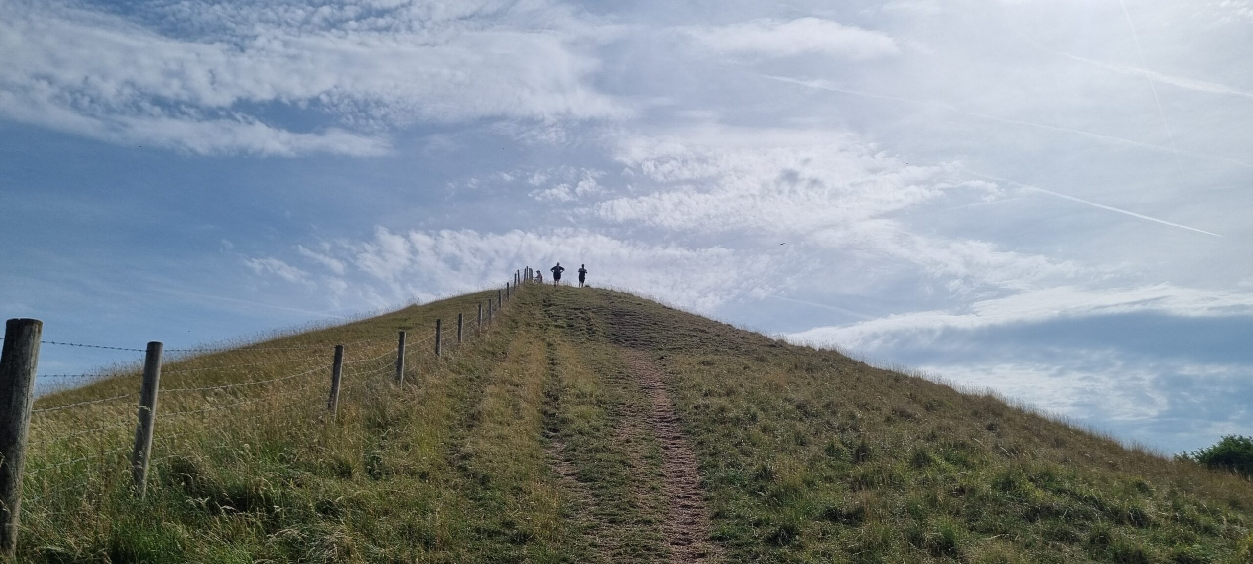 Silhouette on Martinsell Hill